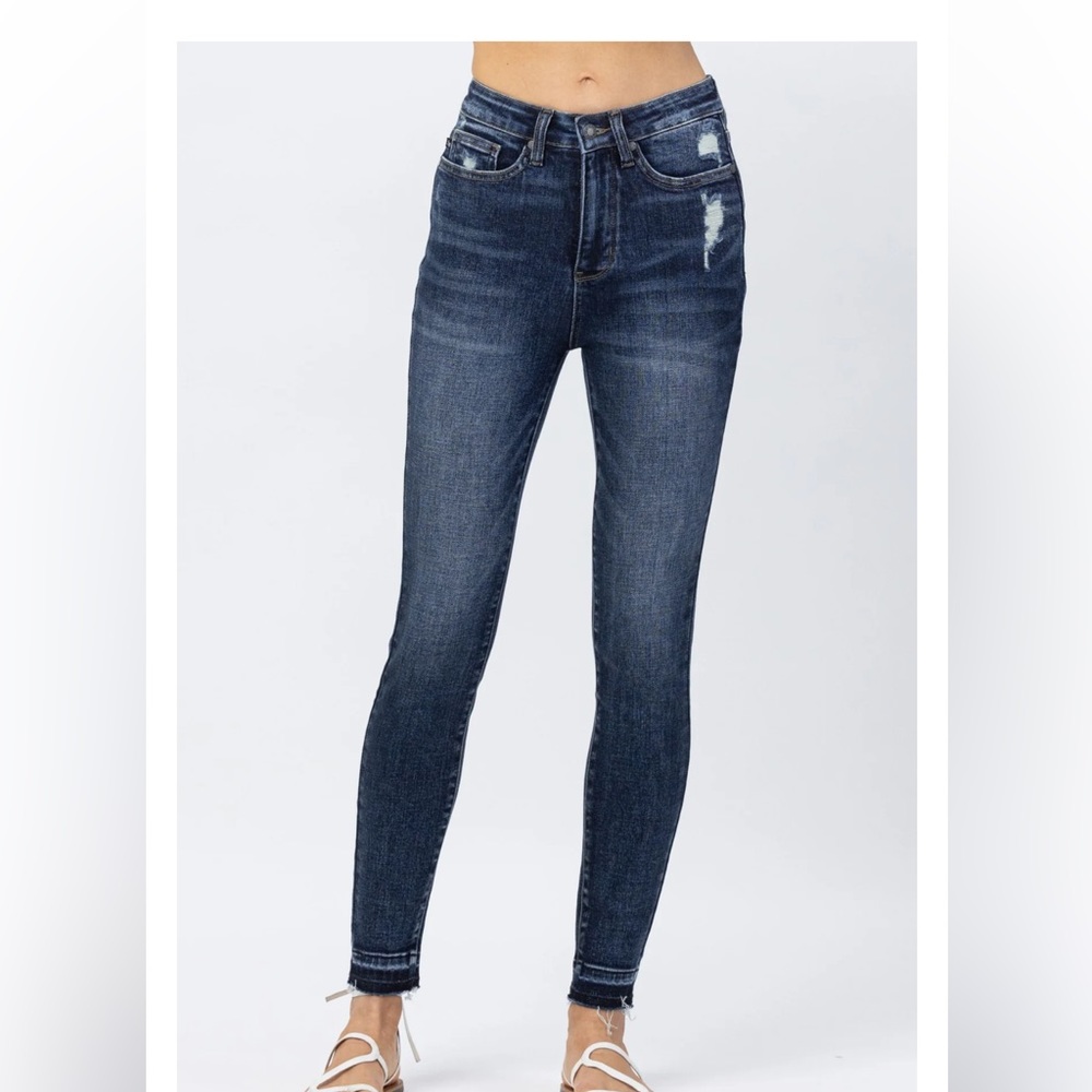Judy Blue Skinny Fit Blue Jeans with Stretch